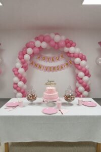 accueil arche de ballons saint tropez