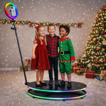 videobooth noel 3 enfants